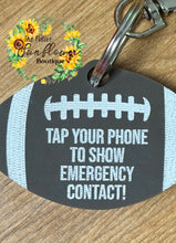 Load image into Gallery viewer, NFC Emergency Contact Keychain