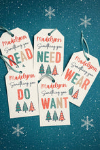 Load image into Gallery viewer, 5 Gift Tag Set