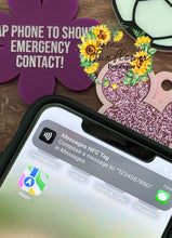 Load image into Gallery viewer, NFC Emergency Contact Keychain