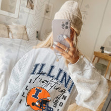 Load image into Gallery viewer, Illinois Football Sweatshirt Adult
