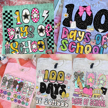 Load image into Gallery viewer, 100 days of school GIRL-YOUTH shirt
