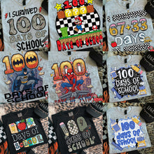 Load image into Gallery viewer, 100 days of school BOYS-YOUTH Shirt
