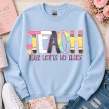 Load image into Gallery viewer, Teach little hearts, big things Adult Shirt
