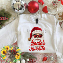 Load image into Gallery viewer, Santas Favorite Faux Sequins Shirt Adult
