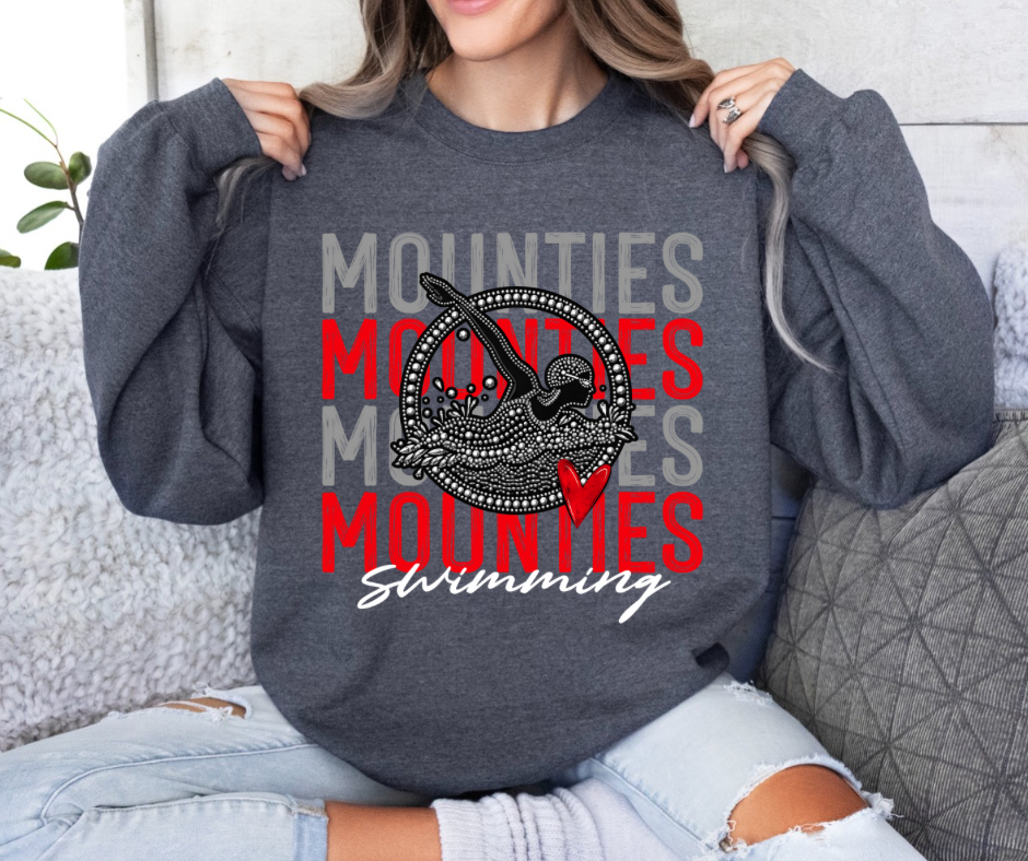 Mounties Swimming White Adult