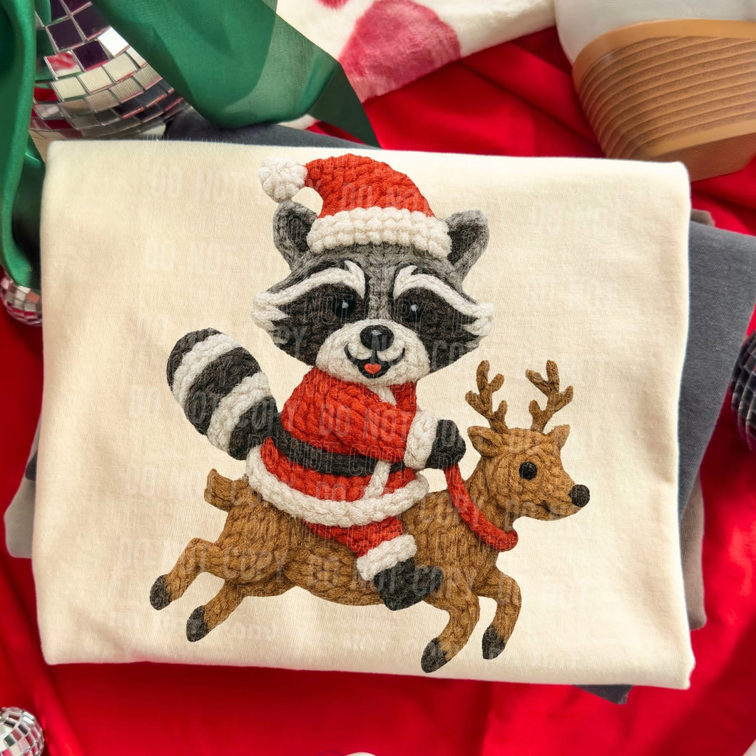 Raccoon and Reindeer  Toddler Shirt