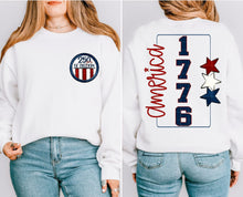 Load image into Gallery viewer, 250 YEARS OF FREEDOM FRONT BACK  Adult Shirt
