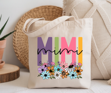 Load image into Gallery viewer, Floral Name Tote BAG
