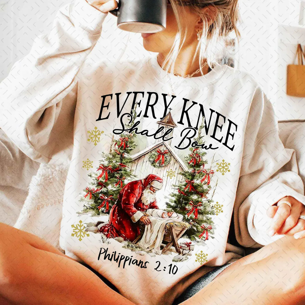 Every Knee Shall Bow Shirt Adult