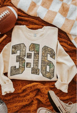 Load image into Gallery viewer, 3:16 Camo Shirt Adult
