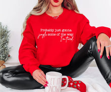 Load image into Gallery viewer, Jingle Some Of The Way White Writing Shirt Adult
