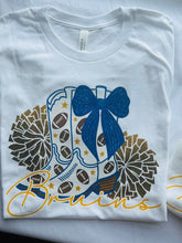 Load image into Gallery viewer, Bruins Boots &amp; Bow- ADULT
