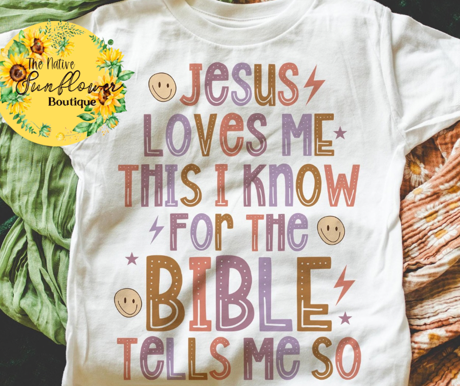 Jesus Loves Me This I Know Girl  TODDLER