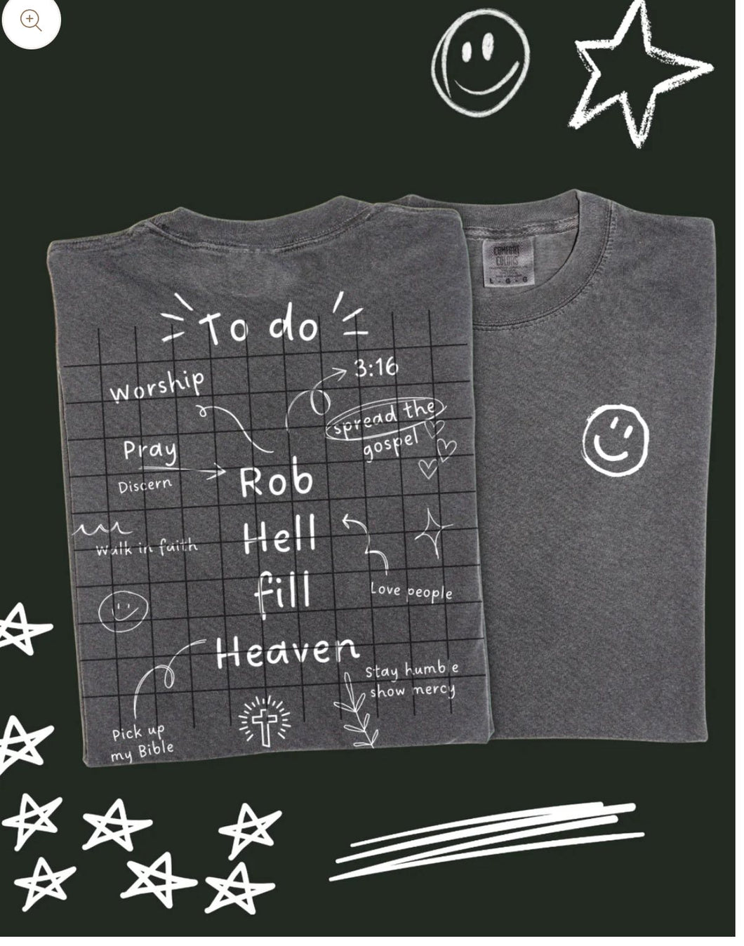 To Do ..Rob Hell Shirt Adult