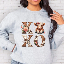 Load image into Gallery viewer, XOXO Cows Adult Shirt

