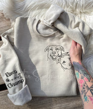 Load image into Gallery viewer, Pets Portrait Crewnecks &amp; Hoodies
