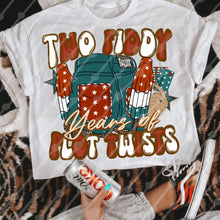 Load image into Gallery viewer, Two Fiddy Years Of Plot Twists Adult Shirt

