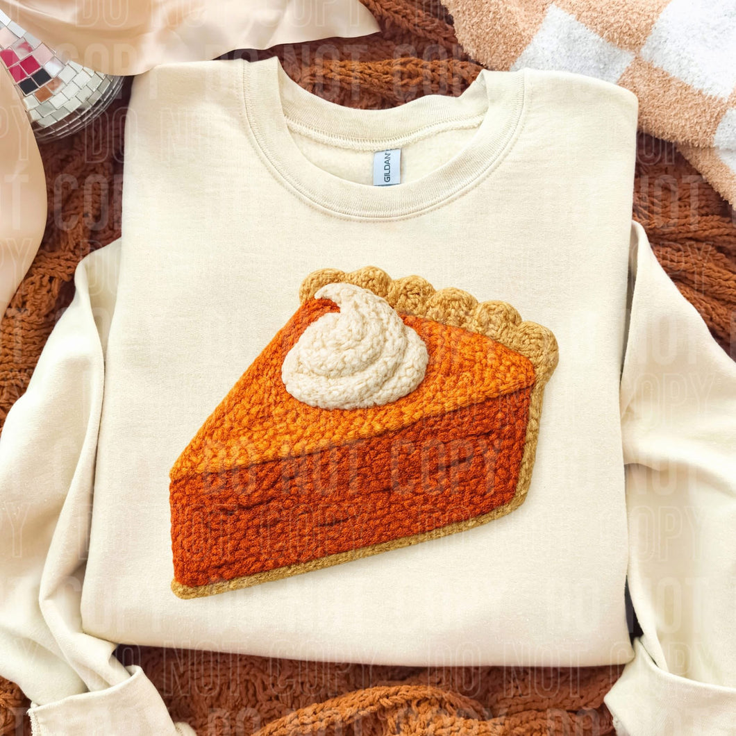 Pumpkin Pie Faux Yarn Shirt Adult