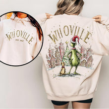 Load image into Gallery viewer, Whoville Front &amp; Back Adult Shirt
