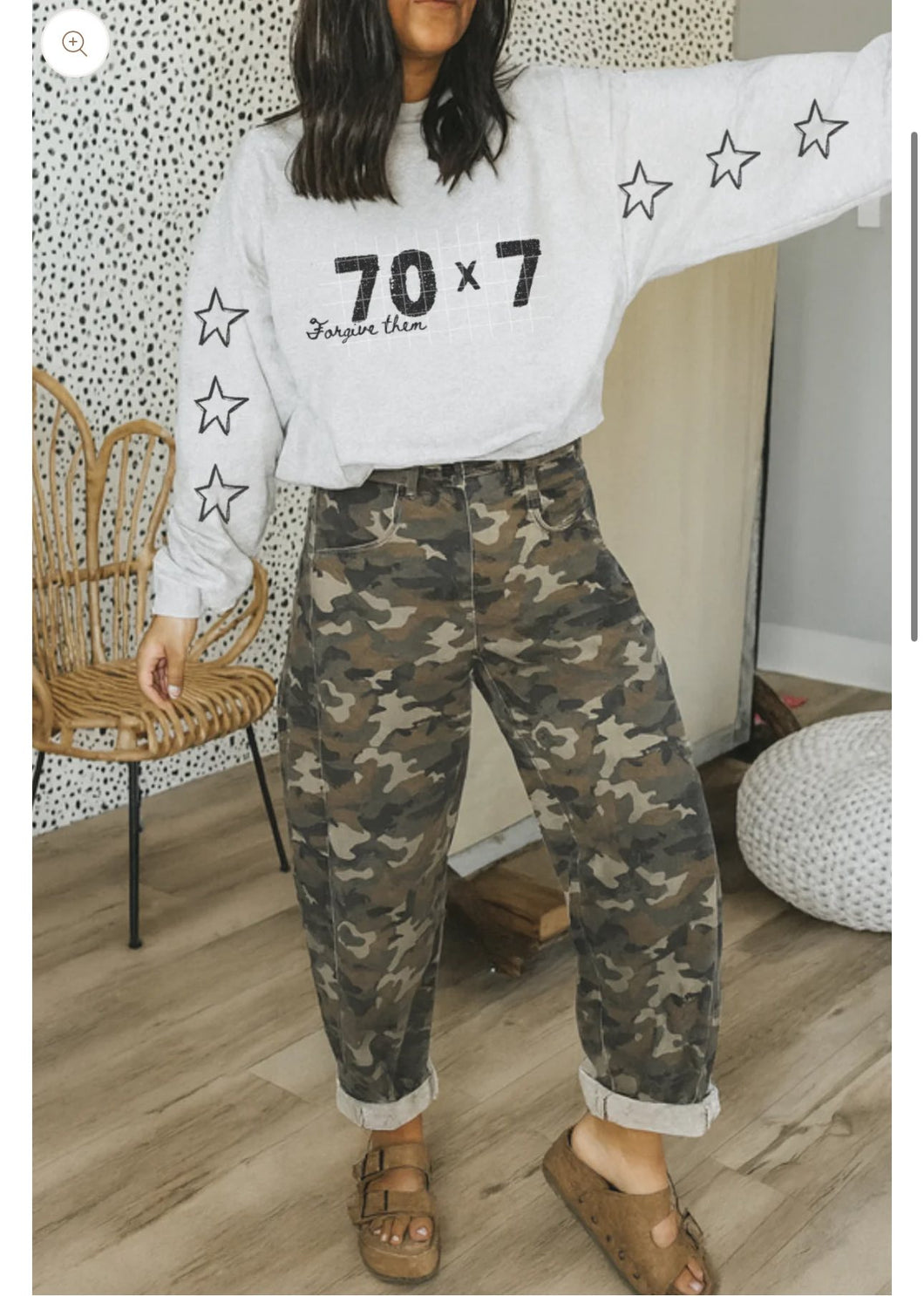 70 x 7 Forgive Them Shirt Adult