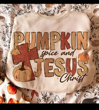 Load image into Gallery viewer, Pumpkin Spice and Jesus Christ ADULT
