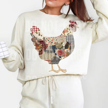 Load image into Gallery viewer, Chicken Patchwork Adult Shirt
