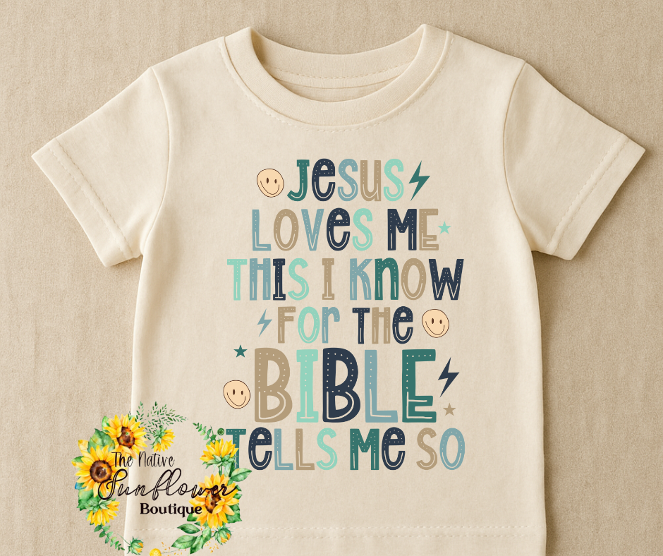 Jesus Loves Me This I Know Boy- TODDLER
