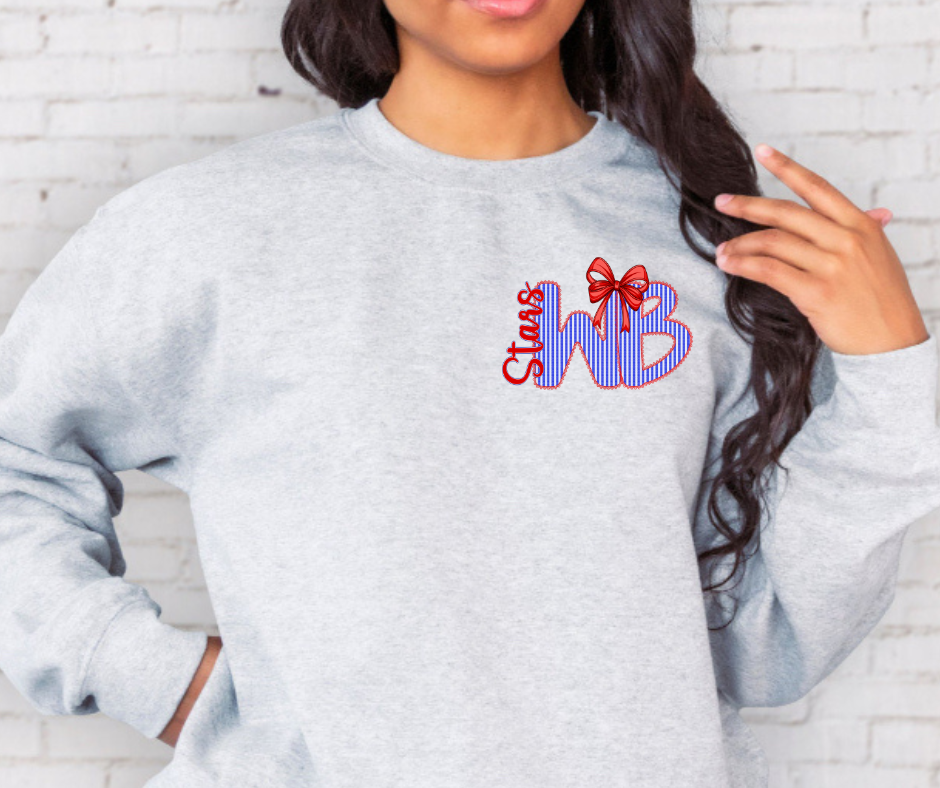 WB Stars Pocket Shirt or Crew ADULT