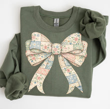 Load image into Gallery viewer, Patchwork Bow Adult Shirt
