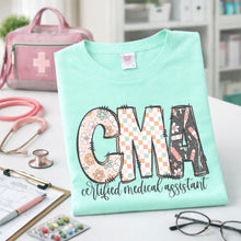 Load image into Gallery viewer, CMA -certified medical assistant Adult Shirt
