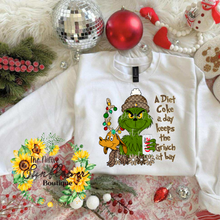 Load image into Gallery viewer, A Diet Coke A Day Keeps The Green Guy At Bay Shirt Adult
