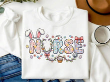 Load image into Gallery viewer, Easter Bunny Nurse  Adult  Shirt
