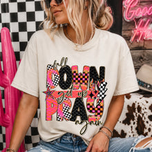 Load image into Gallery viewer, Fall Down Get Back Up Pray Again Adult Shirt
