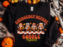 Load image into Gallery viewer, ER Department Gobble Squad Adult Shirt
