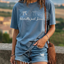 Load image into Gallery viewer, Literally just Jesus Adult Shirt
