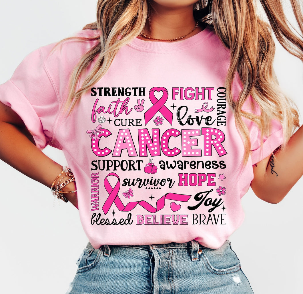 Breast Cancer Awareness Collage