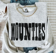 Load image into Gallery viewer, MOUNTIES lettering Youth Shirt
