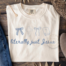 Load image into Gallery viewer, Literally just Jesus Adult Shirt
