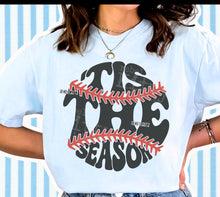 Load image into Gallery viewer, Tis The Season Red &amp; Black  Adult Shirt
