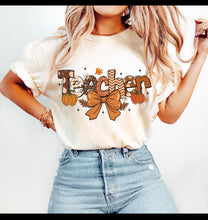 Load image into Gallery viewer, Fall Teacher Coquette
