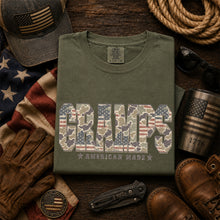 Load image into Gallery viewer, GRAMPS patriotic camo Shirt
