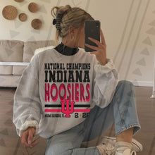 Load image into Gallery viewer, NATIONAL CHAMPIONS INDY HOO SIERS ADULT SHIRT
