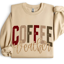 Load image into Gallery viewer, Coffee Weather Shirt Adult

