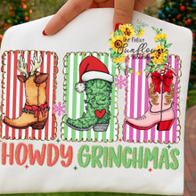 Load image into Gallery viewer, Howdy Grinchmas Toddler Shirt
