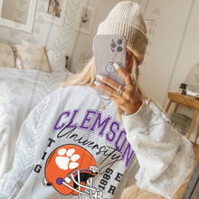 Load image into Gallery viewer, CLEMSON Football Sweatshirt Adult

