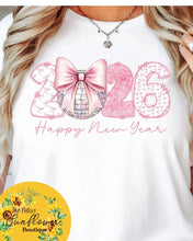 Load image into Gallery viewer, 2026 Happy New Year Coquette Bow ADULT

