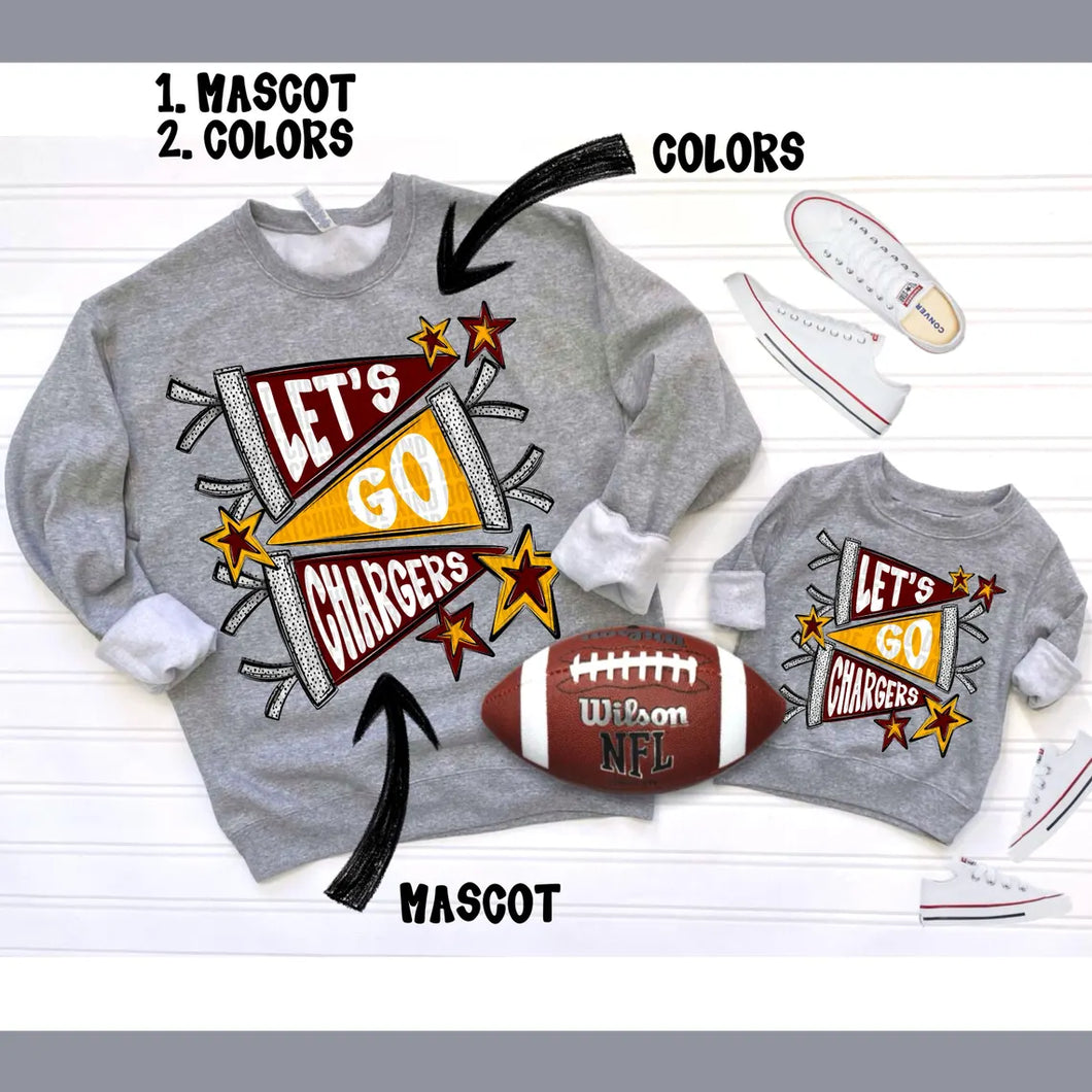 Lets Go CUSTOM- ADULT