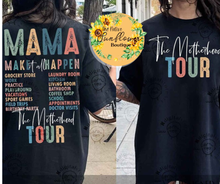 Load image into Gallery viewer, MOTHERHOOD TOUR  Adult Shirt
