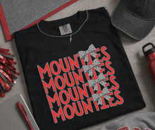 Load image into Gallery viewer, MOUNTIES STACKED W/BOWS Adult Shirt
