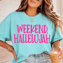 Load image into Gallery viewer, Weekend Hallelujah Adult Shirt
